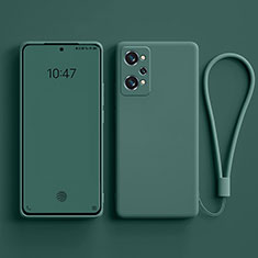 Ultra-thin Silicone Gel Soft Case 360 Degrees Cover YK3 for Realme GT Neo 3T 5G Midnight Green
