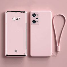 Ultra-thin Silicone Gel Soft Case 360 Degrees Cover YK3 for Realme GT Neo 3T 5G Pink