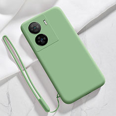 Ultra-thin Silicone Gel Soft Case 360 Degrees Cover YK3 for Vivo iQOO Z7 5G Green