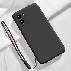 Ultra-thin Silicone Gel Soft Case 360 Degrees Cover YK3 for Vivo Y01 Black
