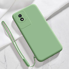 Ultra-thin Silicone Gel Soft Case 360 Degrees Cover YK3 for Vivo Y02t Green