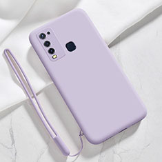 Ultra-thin Silicone Gel Soft Case 360 Degrees Cover YK3 for Vivo Y50 Clove Purple