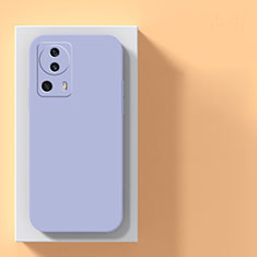 Ultra-thin Silicone Gel Soft Case 360 Degrees Cover YK3 for Xiaomi Mi 12 Lite NE 5G Lavender Gray