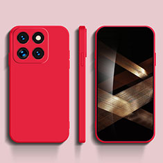 Ultra-thin Silicone Gel Soft Case 360 Degrees Cover YK3 for Xiaomi Mi 14 5G Red