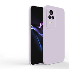Ultra-thin Silicone Gel Soft Case 360 Degrees Cover YK3 for Xiaomi Poco F4 5G Clove Purple