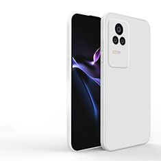 Ultra-thin Silicone Gel Soft Case 360 Degrees Cover YK3 for Xiaomi Poco F4 5G White