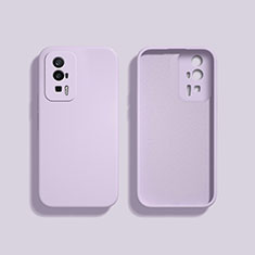 Ultra-thin Silicone Gel Soft Case 360 Degrees Cover YK3 for Xiaomi Poco F5 Pro 5G Clove Purple