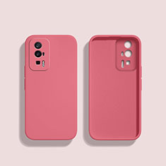 Ultra-thin Silicone Gel Soft Case 360 Degrees Cover YK3 for Xiaomi Poco F5 Pro 5G Hot Pink