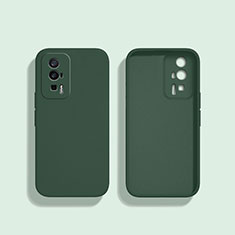 Ultra-thin Silicone Gel Soft Case 360 Degrees Cover YK3 for Xiaomi Poco F5 Pro 5G Midnight Green