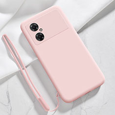 Ultra-thin Silicone Gel Soft Case 360 Degrees Cover YK3 for Xiaomi Poco M4 5G Pink