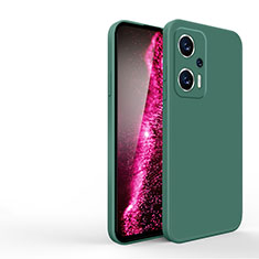 Ultra-thin Silicone Gel Soft Case 360 Degrees Cover YK3 for Xiaomi Poco X4 GT 5G Midnight Green