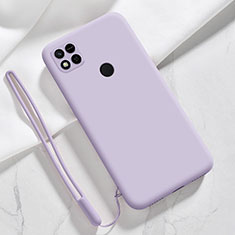 Ultra-thin Silicone Gel Soft Case 360 Degrees Cover YK3 for Xiaomi Redmi 10A 4G Purple