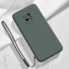 Ultra-thin Silicone Gel Soft Case 360 Degrees Cover YK3 for Xiaomi Redmi 10X 5G Midnight Green