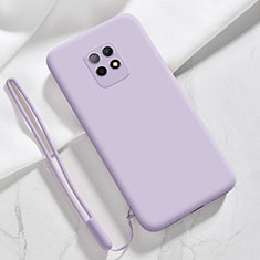 Ultra-thin Silicone Gel Soft Case 360 Degrees Cover YK3 for Xiaomi Redmi 10X 5G Purple