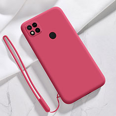 Ultra-thin Silicone Gel Soft Case 360 Degrees Cover YK3 for Xiaomi Redmi 9C NFC Red