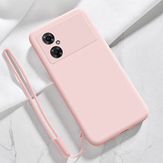 Ultra-thin Silicone Gel Soft Case 360 Degrees Cover YK3 for Xiaomi Redmi Note 11R 5G Pink