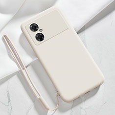 Ultra-thin Silicone Gel Soft Case 360 Degrees Cover YK3 for Xiaomi Redmi Note 11R 5G White