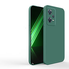Ultra-thin Silicone Gel Soft Case 360 Degrees Cover YK3 for Xiaomi Redmi Note 12 Pro 5G Midnight Green