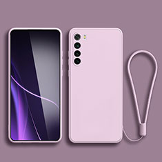 Ultra-thin Silicone Gel Soft Case 360 Degrees Cover YK3 for Xiaomi Redmi Note 8 (2021) Clove Purple