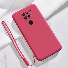 Ultra-thin Silicone Gel Soft Case 360 Degrees Cover YK3 for Xiaomi Redmi Note 9 Red