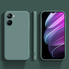 Ultra-thin Silicone Gel Soft Case 360 Degrees Cover YK4 for Realme 10S 5G Midnight Green