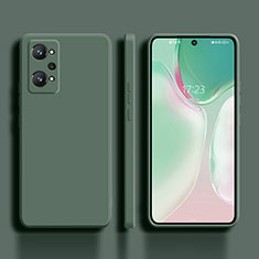 Ultra-thin Silicone Gel Soft Case 360 Degrees Cover YK4 for Realme GT Neo 3T 5G Midnight Green