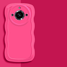 Ultra-thin Silicone Gel Soft Case 360 Degrees Cover YK4 for Realme Narzo 60 5G Hot Pink