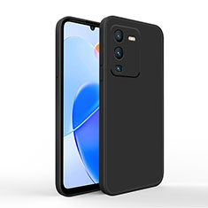 Ultra-thin Silicone Gel Soft Case 360 Degrees Cover YK4 for Vivo V25 Pro 5G Black