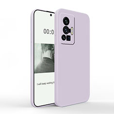Ultra-thin Silicone Gel Soft Case 360 Degrees Cover YK4 for Vivo X70 Pro 5G Clove Purple