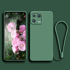 Ultra-thin Silicone Gel Soft Case 360 Degrees Cover YK4 for Xiaomi Mi 13 5G Midnight Green