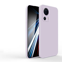 Ultra-thin Silicone Gel Soft Case 360 Degrees Cover YK4 for Xiaomi Mi 13 Lite 5G Clove Purple