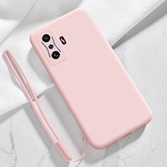 Ultra-thin Silicone Gel Soft Case 360 Degrees Cover YK4 for Xiaomi Poco F4 GT 5G Pink