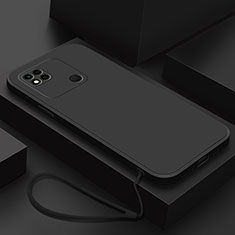 Ultra-thin Silicone Gel Soft Case 360 Degrees Cover YK4 for Xiaomi Redmi 9C Black