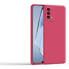 Ultra-thin Silicone Gel Soft Case 360 Degrees Cover YK4 for Xiaomi Redmi 9T 4G Hot Pink
