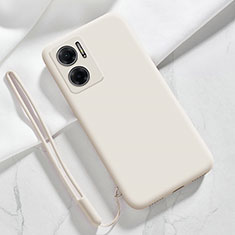 Ultra-thin Silicone Gel Soft Case 360 Degrees Cover YK4 for Xiaomi Redmi Note 11E 5G White