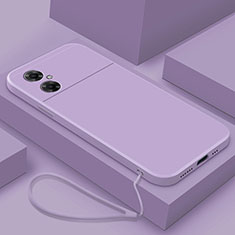 Ultra-thin Silicone Gel Soft Case 360 Degrees Cover YK4 for Xiaomi Redmi Note 11R 5G Clove Purple