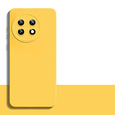 Ultra-thin Silicone Gel Soft Case 360 Degrees Cover YK5 for OnePlus Ace 2 5G Yellow