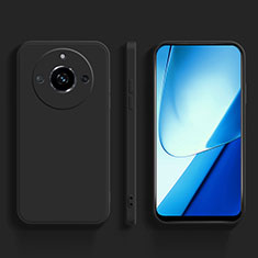 Ultra-thin Silicone Gel Soft Case 360 Degrees Cover YK5 for Realme 11 Pro 5G Black