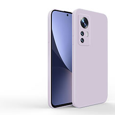 Ultra-thin Silicone Gel Soft Case 360 Degrees Cover YK5 for Xiaomi Mi 12T Pro 5G Clove Purple