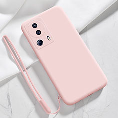 Ultra-thin Silicone Gel Soft Case 360 Degrees Cover YK5 for Xiaomi Mi 13 Lite 5G Pink