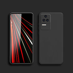 Ultra-thin Silicone Gel Soft Case 360 Degrees Cover YK5 for Xiaomi Poco F4 5G Black