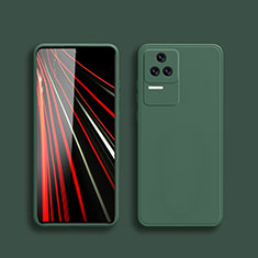 Ultra-thin Silicone Gel Soft Case 360 Degrees Cover YK5 for Xiaomi Poco F4 5G Green