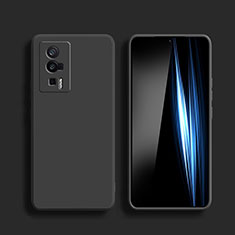 Ultra-thin Silicone Gel Soft Case 360 Degrees Cover YK5 for Xiaomi Poco F5 Pro 5G Black