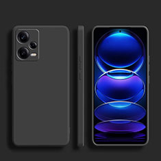 Ultra-thin Silicone Gel Soft Case 360 Degrees Cover YK5 for Xiaomi Redmi Note 12 Pro 5G Black