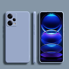 Ultra-thin Silicone Gel Soft Case 360 Degrees Cover YK5 for Xiaomi Redmi Note 12 Pro 5G Lavender Gray
