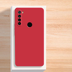 Ultra-thin Silicone Gel Soft Case 360 Degrees Cover YK5 for Xiaomi Redmi Note 8 (2021) Red