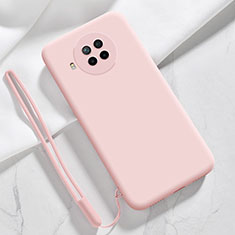 Ultra-thin Silicone Gel Soft Case 360 Degrees Cover YK6 for Xiaomi Mi 10i 5G Rose Gold