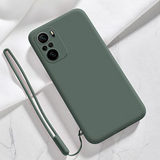 Ultra-thin Silicone Gel Soft Case 360 Degrees Cover YK6 for Xiaomi Mi 11X Pro 5G Midnight Green