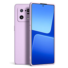 Ultra-thin Silicone Gel Soft Case 360 Degrees Cover YK6 for Xiaomi Mi 13 5G Clove Purple