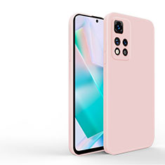 Ultra-thin Silicone Gel Soft Case 360 Degrees Cover YK6 for Xiaomi Redmi Note 11 Pro+ Plus 5G Pink